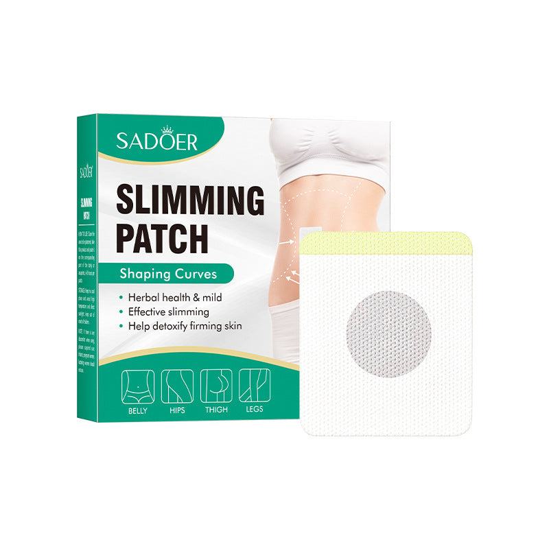 Full English Slimming Body Shaping Navel Patch SADOER Shaping, Consuming, Firming, Lightweight  Wholesale