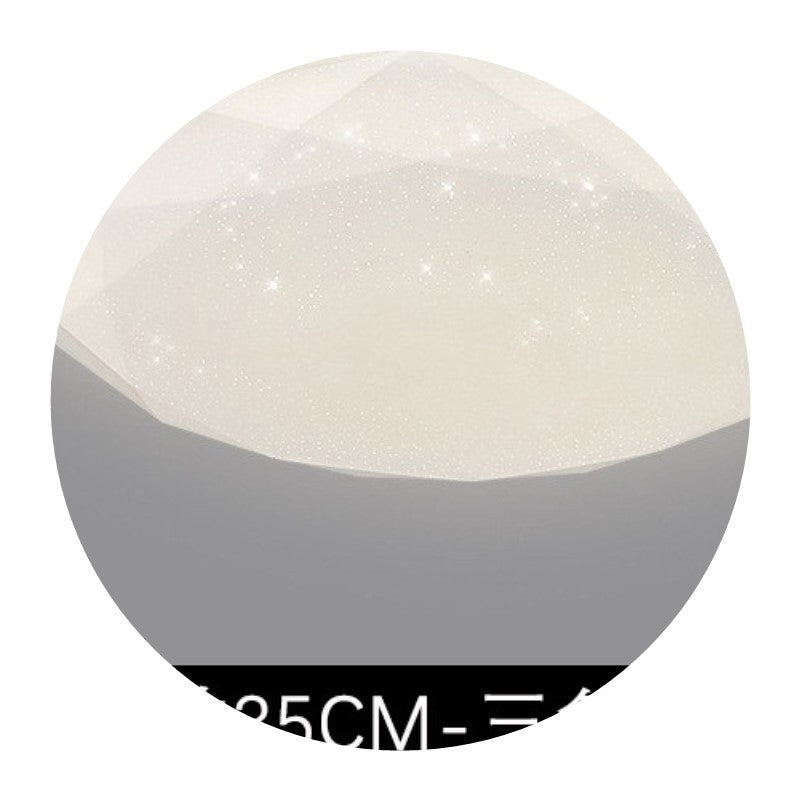 Simple Modern Bedroom Ceiling Light Round Entrance Balcony Lamp Nordic Master Bedroom Light Cozy Romantic Star Light