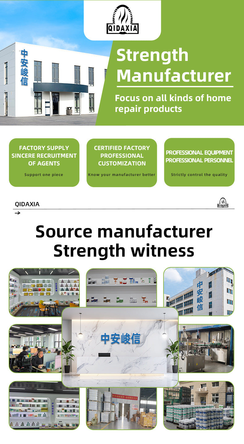 Qixia Water-Based Anti-Rust Paint, Rust-Free Roof Iron Rust Conversion Paint, Color Steel Tile Renovation Paint, Water-Based Anti-Rust Paint