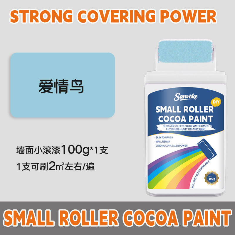 Wall Repair Small Roller Latex Paint Indoor Household Odorless Wall Renovation Stain Removal Coating Latex Paint