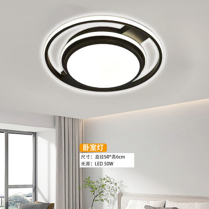 Living Room Main Light Fixture Minimalist Bedroom Light Square Living Room Large Light Door Installation Internet Celebrity Chandelier Whole House Package