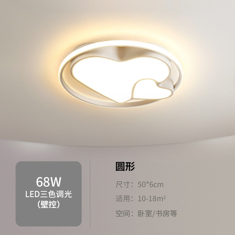 Nordic Bedroom Ceiling Light Modern Simple Creative Geometric Master Bedroom Room Lighting Design Water Ripple Ceiling Light