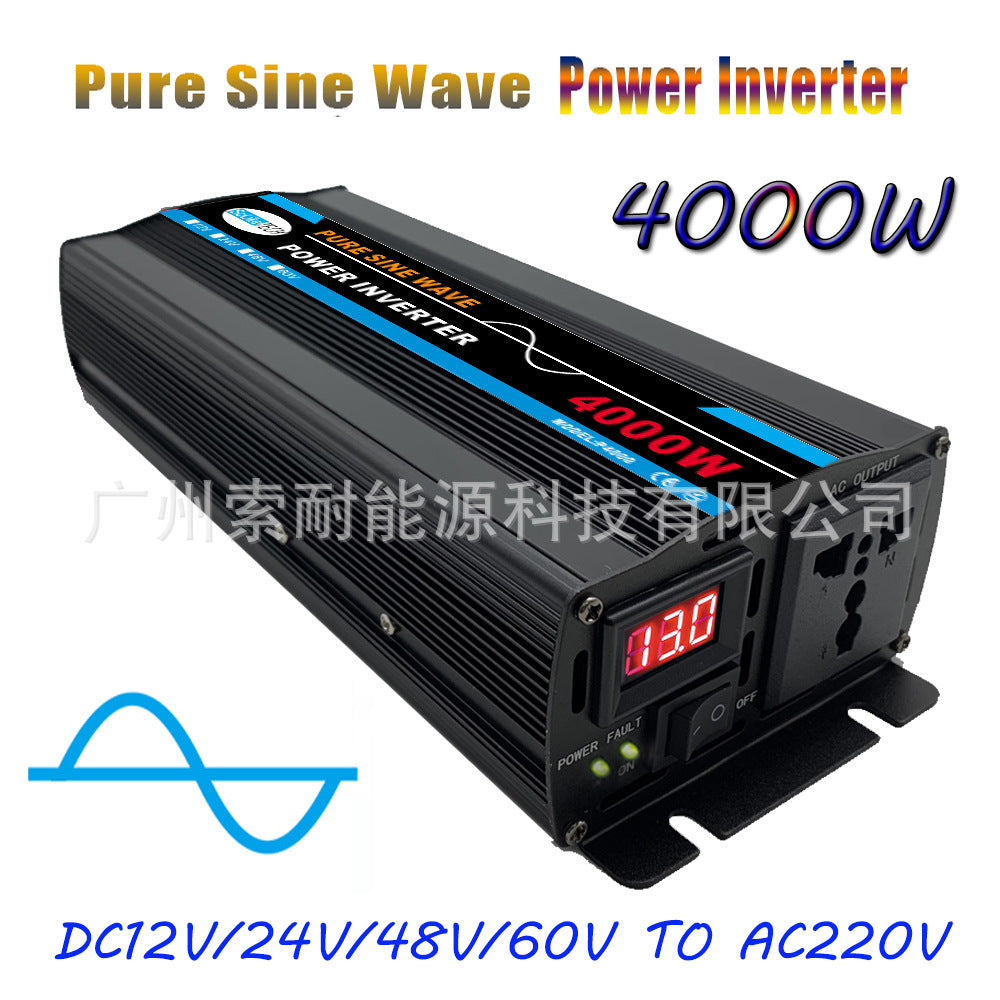 800W Pure Sine Wave Inverter DC12V/24V/48V/60V Turn AC220V AliExpress LAZADA Export