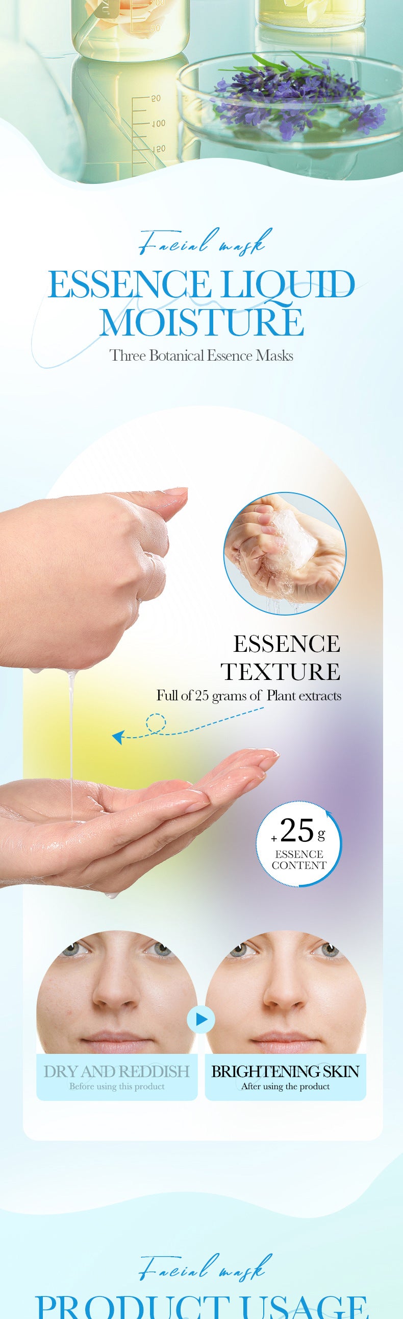 Plant Face Mask25g ZOZU Lavender Hydrating Moisturizing Chamomile Cross-Border Enmu Wholesale