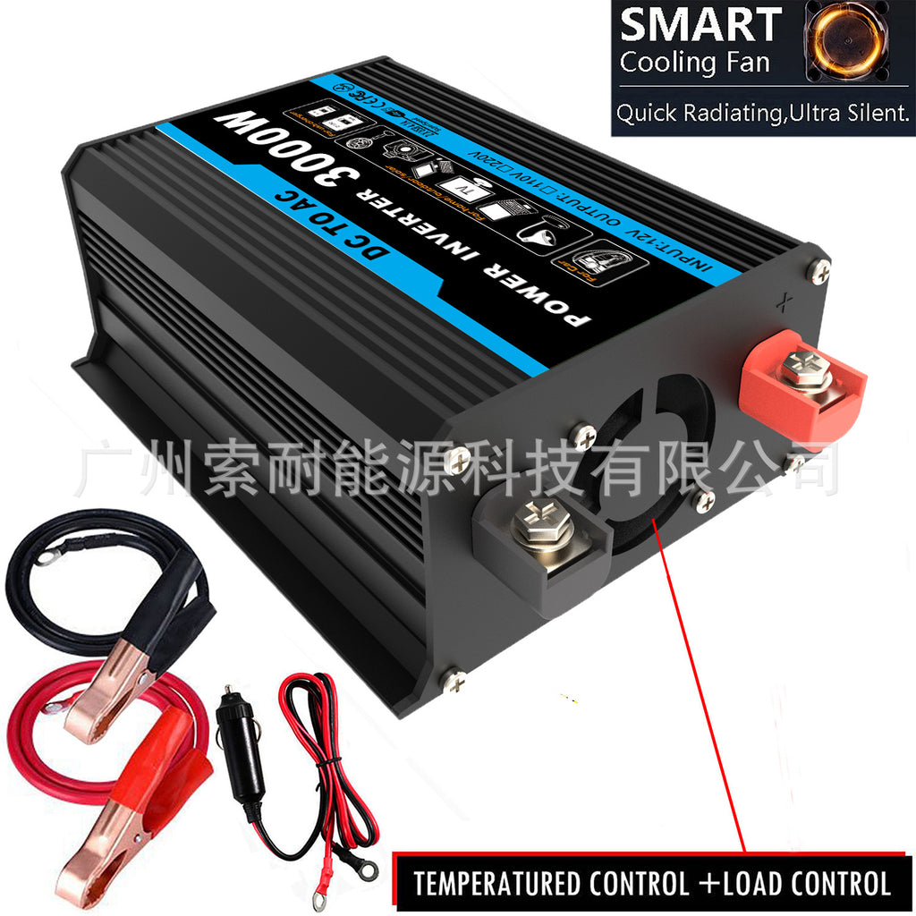 Vehicle Inverter300W 12V Turn110V/220V Double USB Mouth car power inverter
