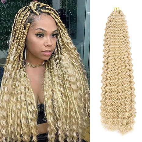 DeepWaveTwist Long Curly Hair Crochet Hair Extensions Afro Synthetic Hairpiece European and American Cross-Border Wholesale Fluffy