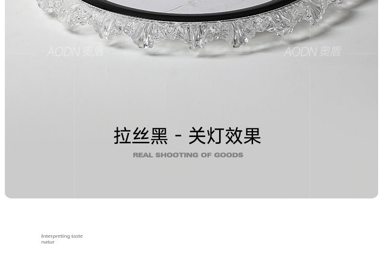 Italian Style High Brightness Full Spectrum Eye Protection Design Sense High-end Light Luxury Master Bedroom Creative Cloud Ceiling Light