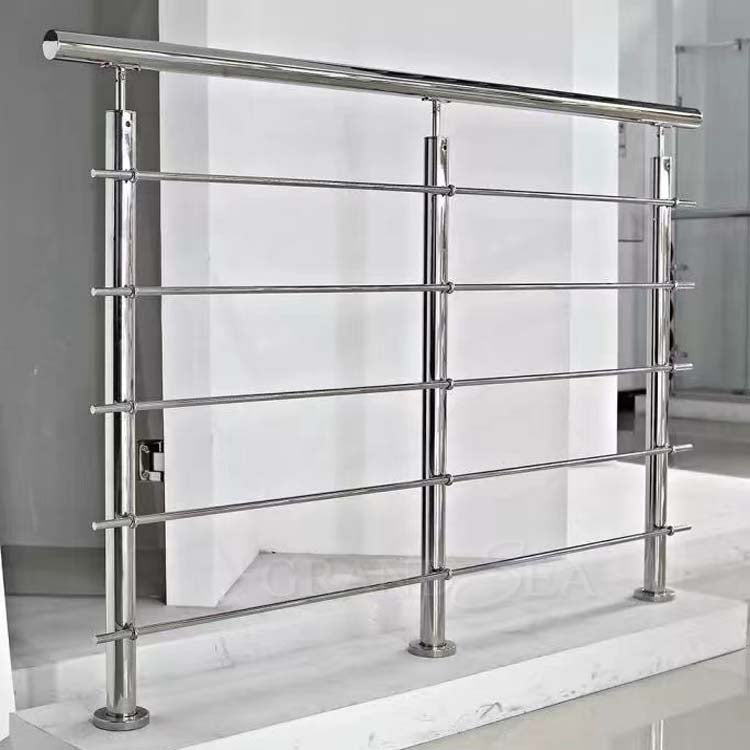 Modern Railing Designs Balustrade Stainless Steel Handrail for Balcony