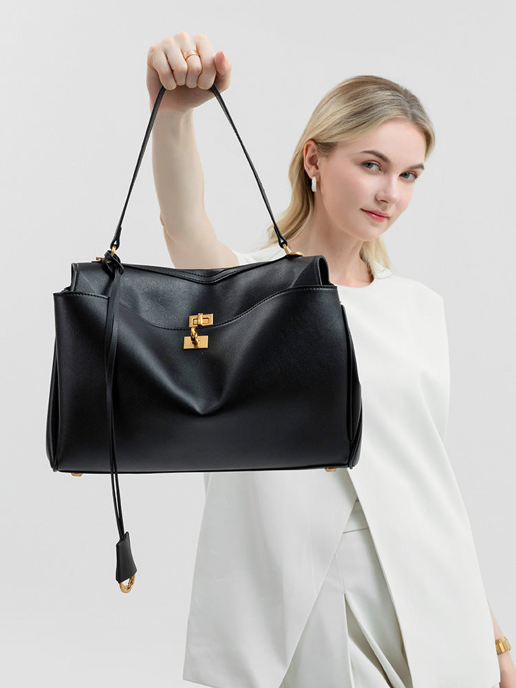 B Home Bag Women's New Bag Shoulder Bag Large Capacity Commuting Handbag High-end Fashion Tote Bag Women