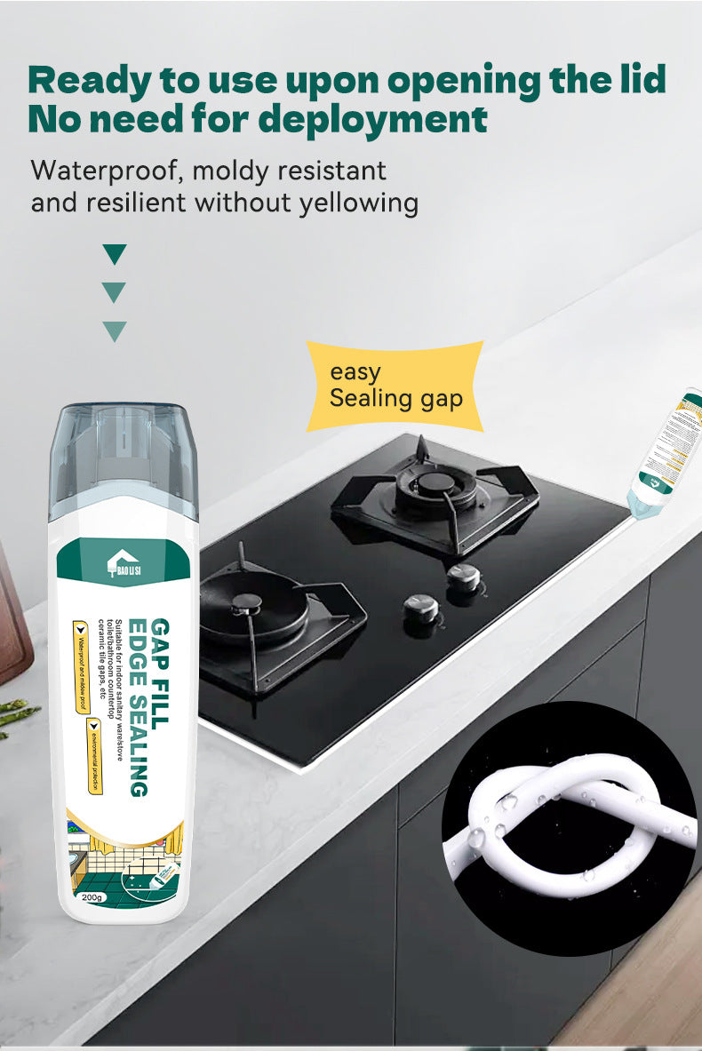 baolisi Aircraft Head Tile Floor Tile Corner Grout Paint Kitchen and Bathroom Sink Toilet Moisture-Proof Grout Agent