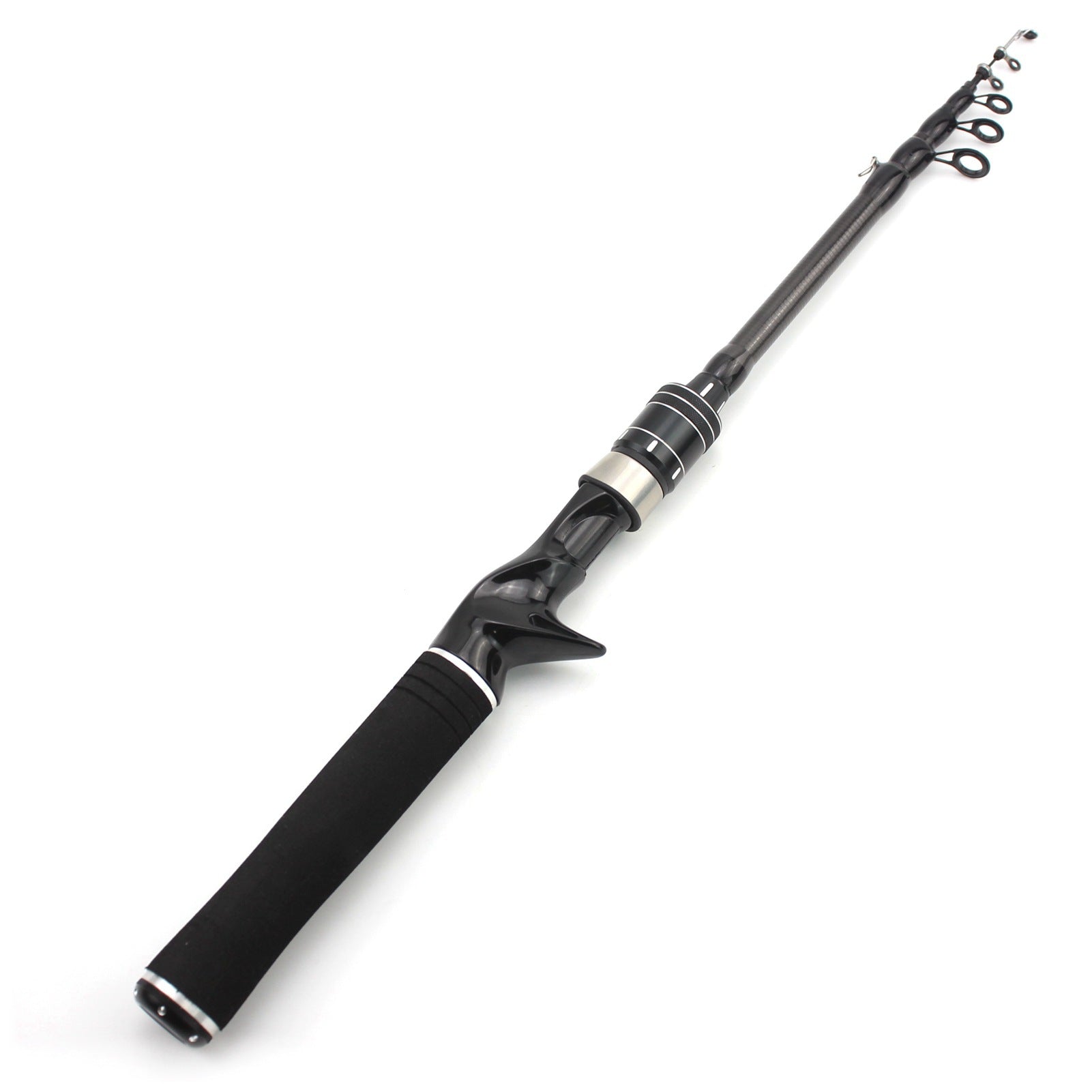 Ultra-light Ultra-short Retractable Horse Mouth Rod ul Fishing Lure Rod Sensitive Rod Tip Small Fish Fishing Rod Backpack Rod