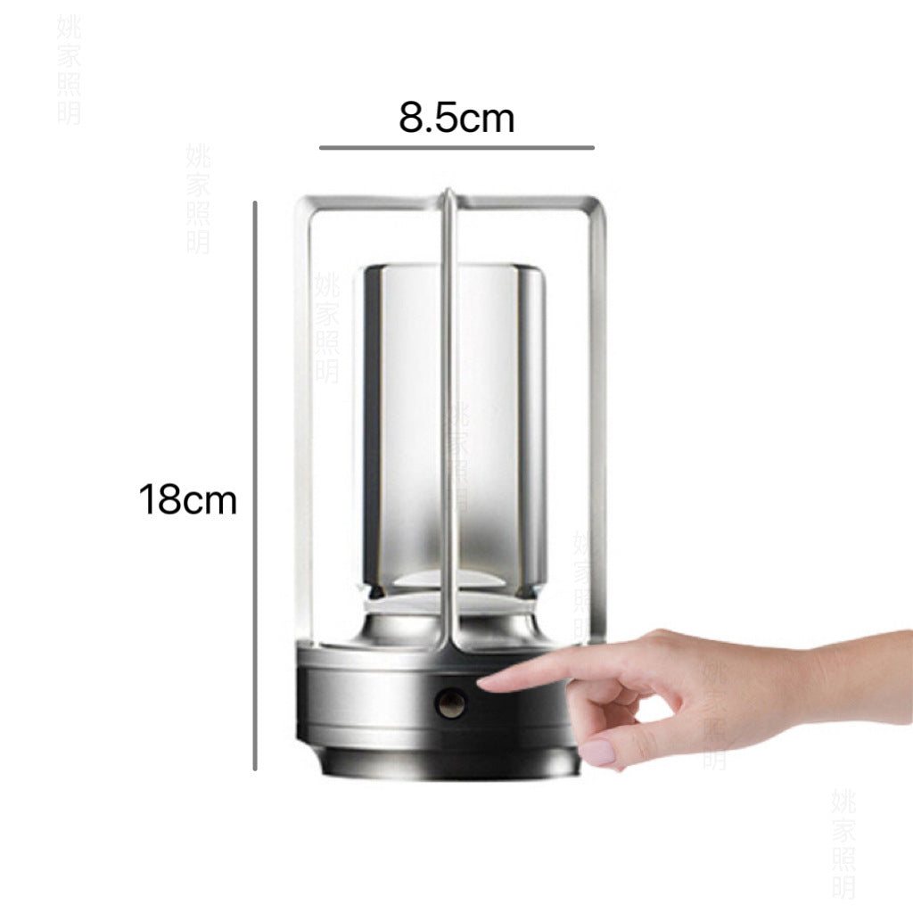 Cross Night Light Touch USB Rechargeable Cross Light Japanese Style Atmosphere Light led Bedroom Desktop Decorative Lamp