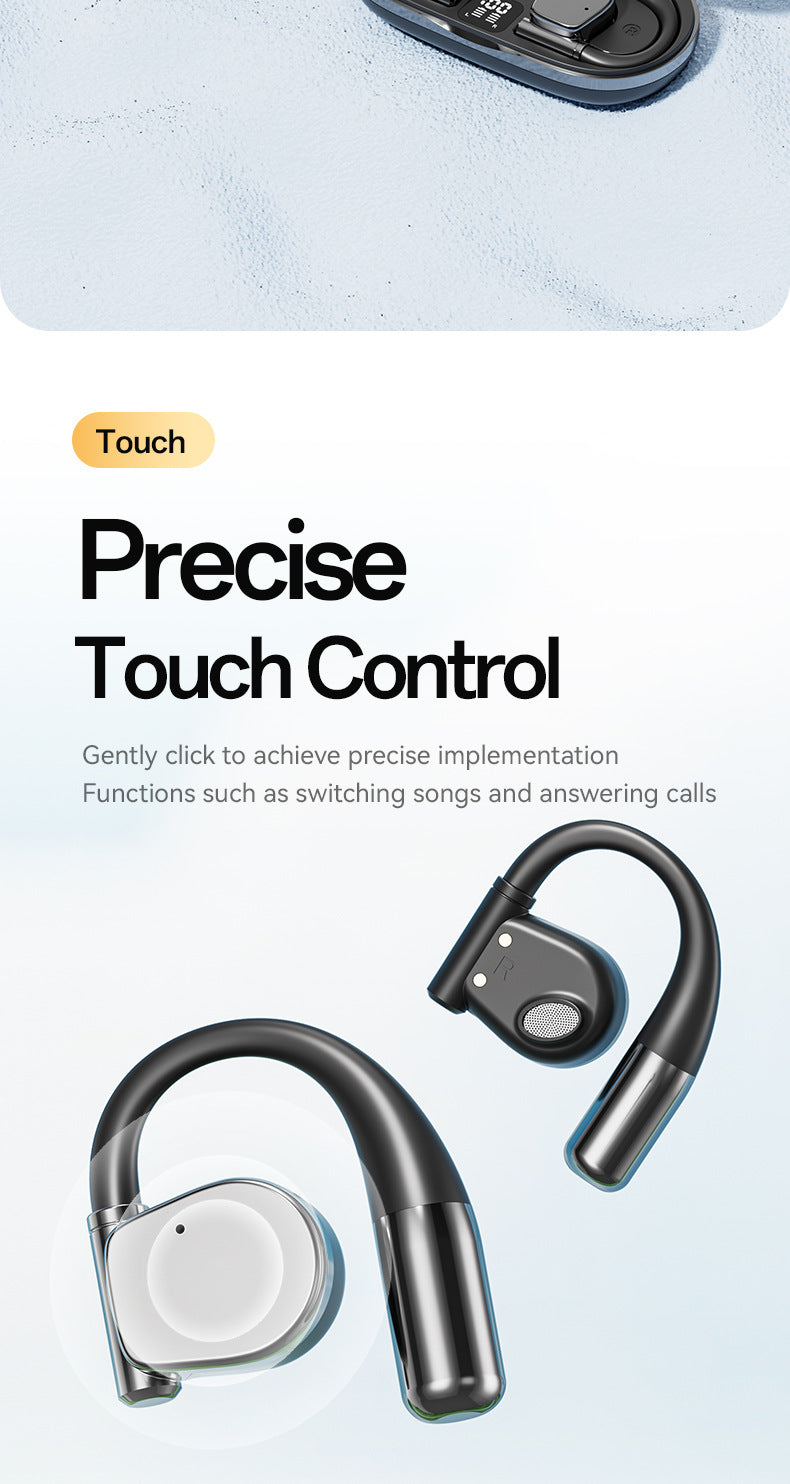 M111New Smart AI Bluetooth Earbuds OWS Ear-hook Style Ultra-long Battery Life Huaqiangbei Wholesale