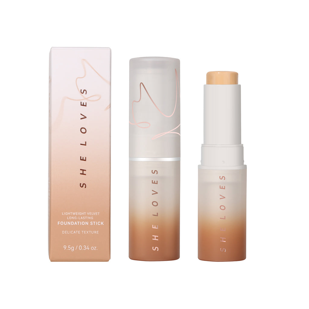 Exclusive Supply sheloves Matte Foundation Stick Concealer Foundation Liquid Non-Cakey Foundation Cream Long-Lasting Foundation Cream