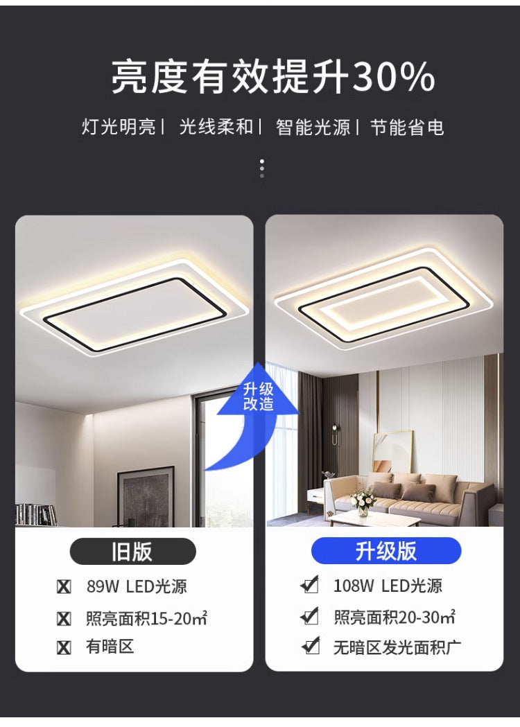 Ultra-Thin led Ceiling Light Nordic Living Room Lighting Home Simple Modern Kitchen Balcony Room Bedroom Light Wholesale