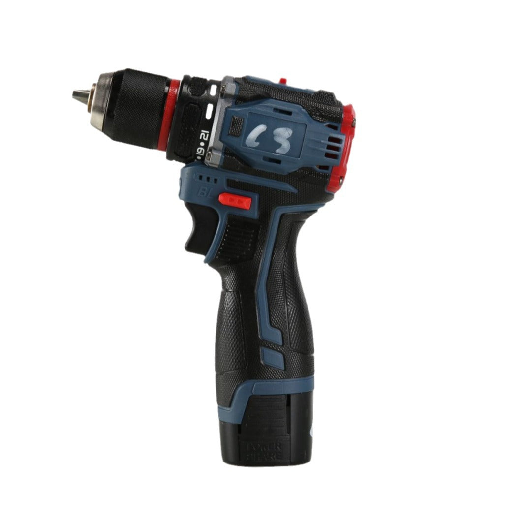 Mini Power Drill Dual-Speed Adjustable Multi-Function Hand Drill Household Brushless Lithium Battery Electric Drill Rechargeable Electric Screwdriver