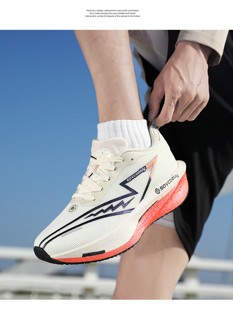 2025New Professional Running Shoes Sports Shoes Breathable Versatile Trendy Men Couples Youth Campus Casual Racing Training Shoes