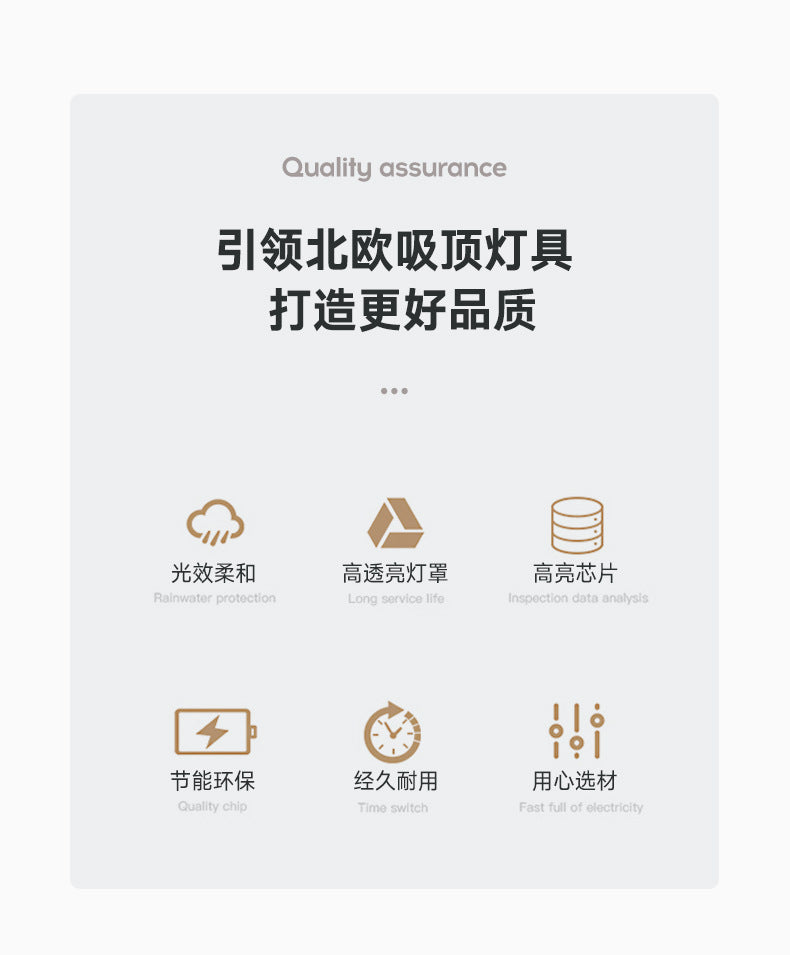 Nordic Bedroom Light Modern Minimalist led Ceiling Lamp Round Creative Room Lamp Iron Art Living Room Lamp Zhongshan Lighting