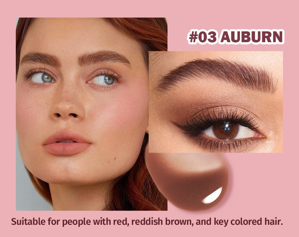 Hot-Selling Eyebrow Dye Cream Waterproof Smudge-Proof Large Brush Eyebrow Cream Long-Lasting Color No Smudging Natural Eyebrows