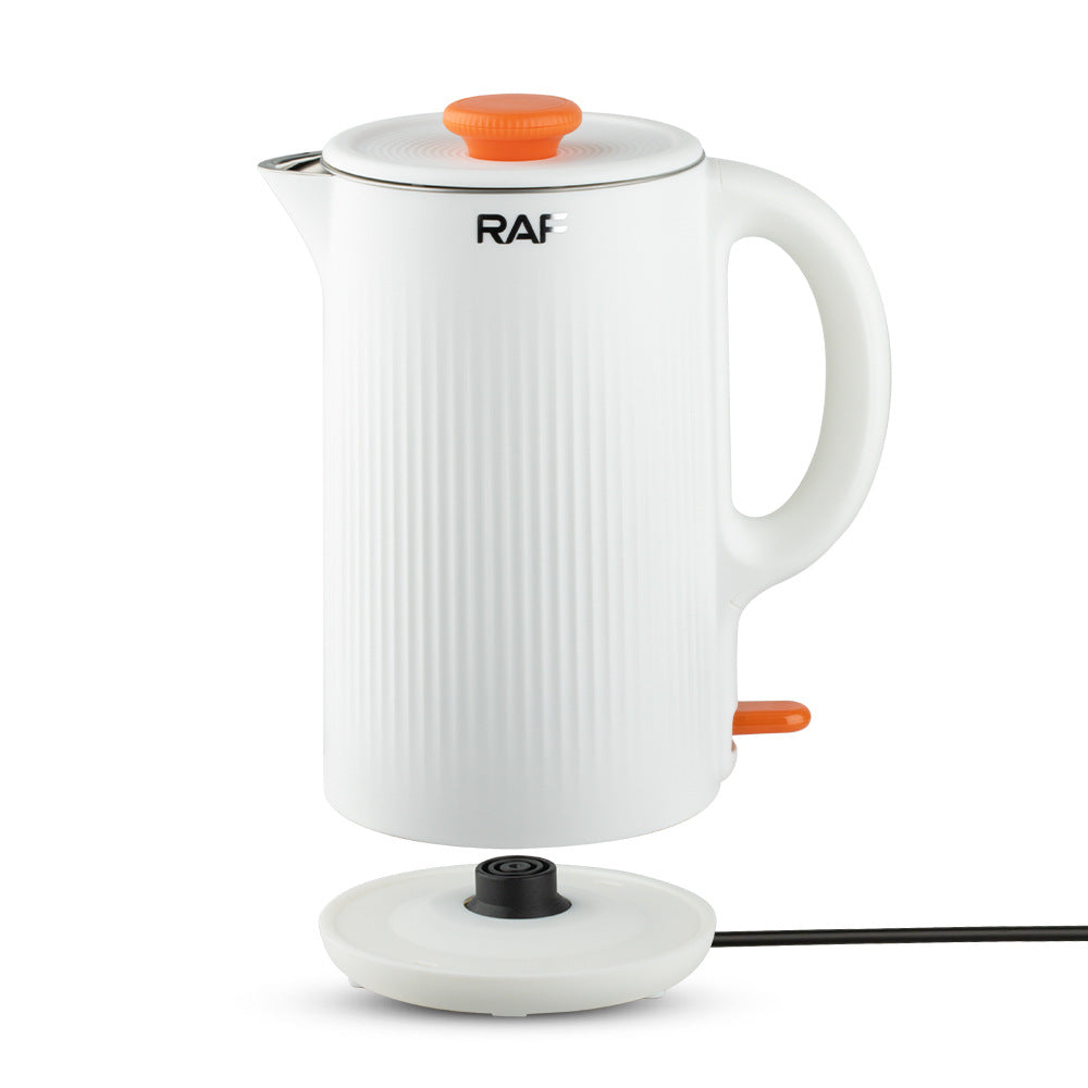 RAF European Standard Electric Kettle Household Food Grade304Seamless Stainless Steel Anti-Dry Boiling Kettle2L