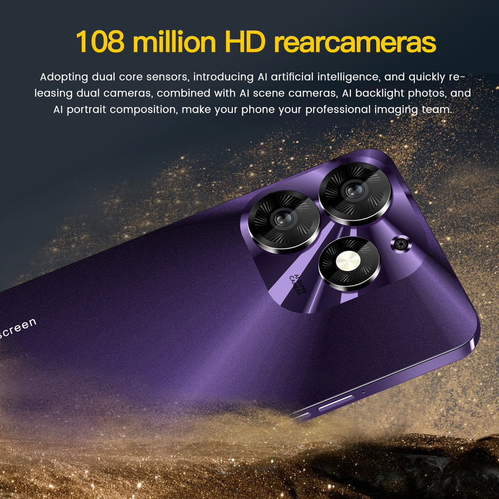 Mobile Phone Spark10 Pro 7.3Inch incell Large Screen16+1T Factory Smartphone(Popular)