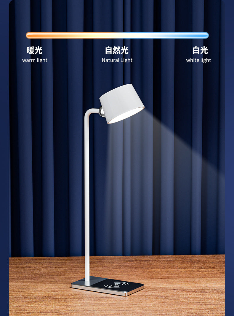 Multifunctional Magnetic Desk Lamp led Soft Light Ambient Lamp Eye Protection Study Reading Lamp Bedroom Dimmable Color Adjustment Bedside Lamp