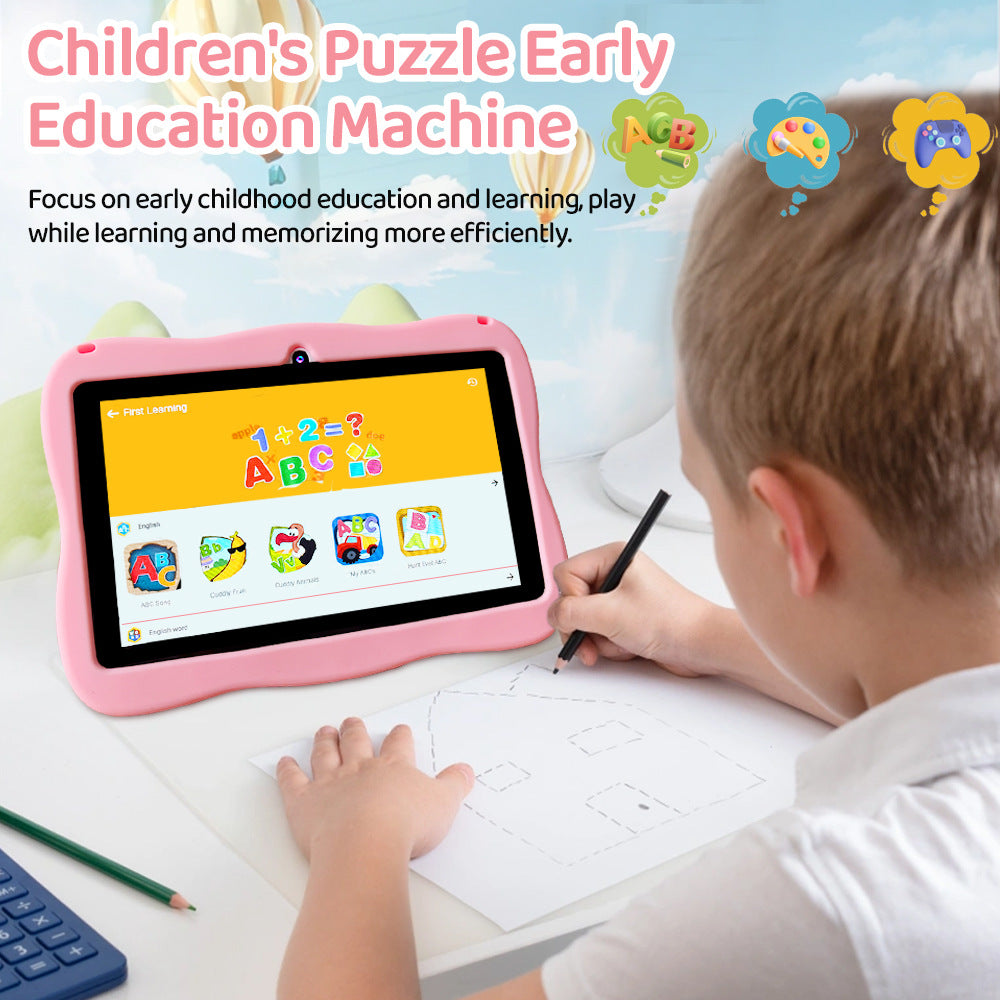 Popular B89Plus Children's Tablet Computer WiFi Download+Tablet pc Multifunctional Learning Machine