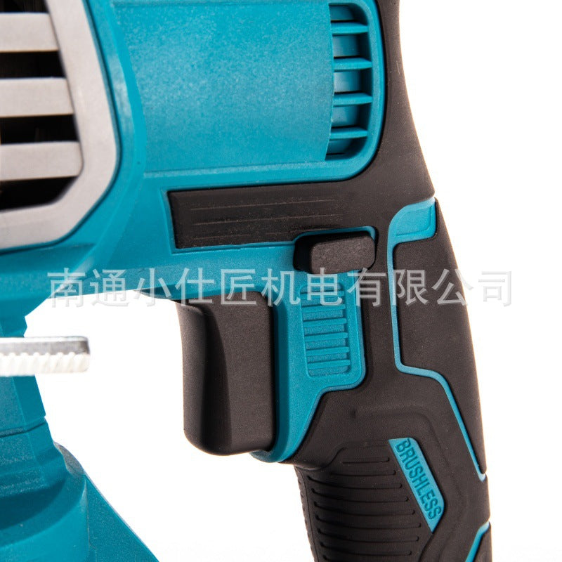 Cross-border supply of wireless lithium battery rechargeable electric hammer industrial-grade high-power electric pickaxe multifunctional household electric hammer