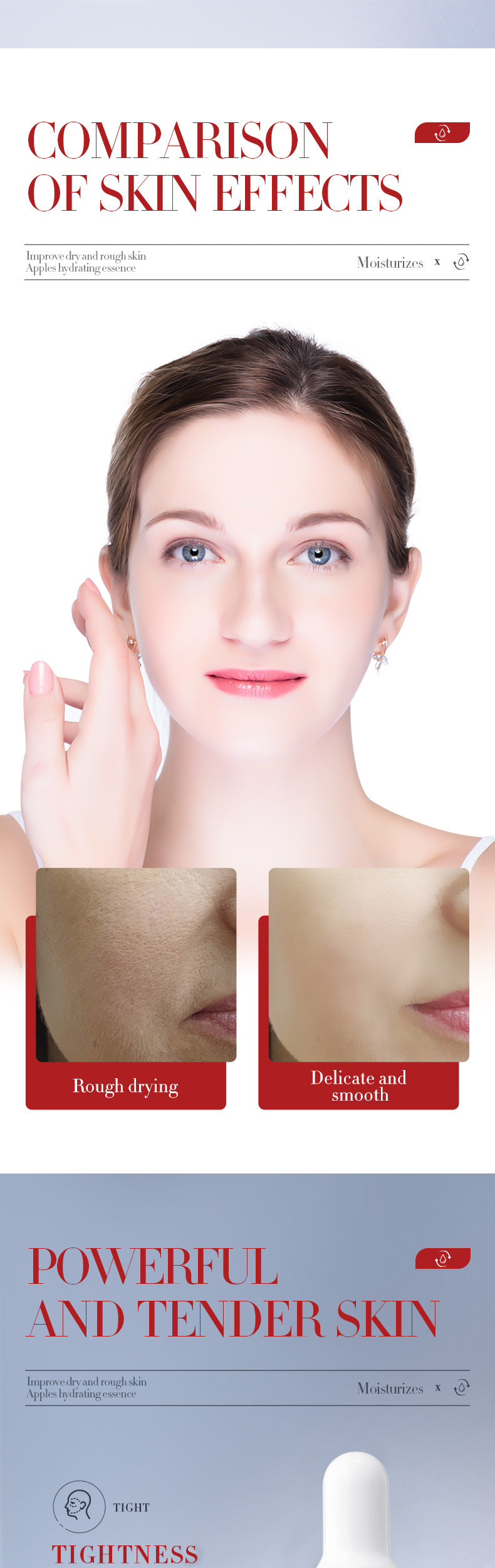 Fruit Essence15ml  Apple Plant Moisturizing and Hydrating Export Manufacturer Wholesale