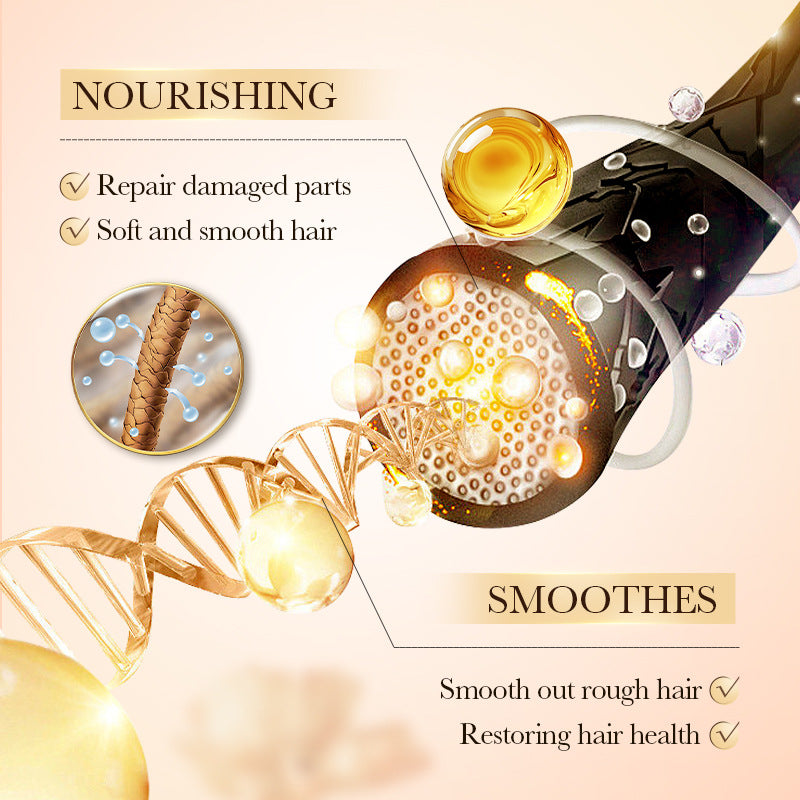 Black Castor Oil Hair Care Essential Oil SADOER Moisturizing and Smooth Hair Conditioner Cross-Border Wholesale