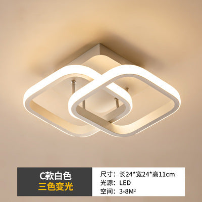 Aisle Light Entryway Hallway Light Iron Art Stair Light Cloakroom led Ceiling lamp balcony lamp Zhongshan lighting fixtures