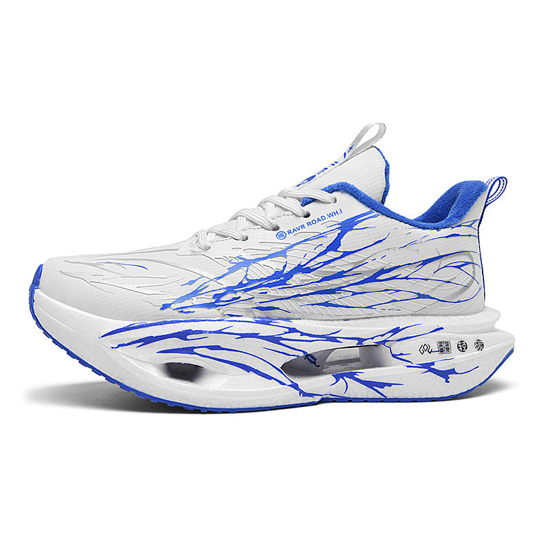 Red Rabbit9pro Winter New Leather Fleece-Lined Warm Running Shoes for Teenagers with Real Carbon Plate Training Sports Shoes