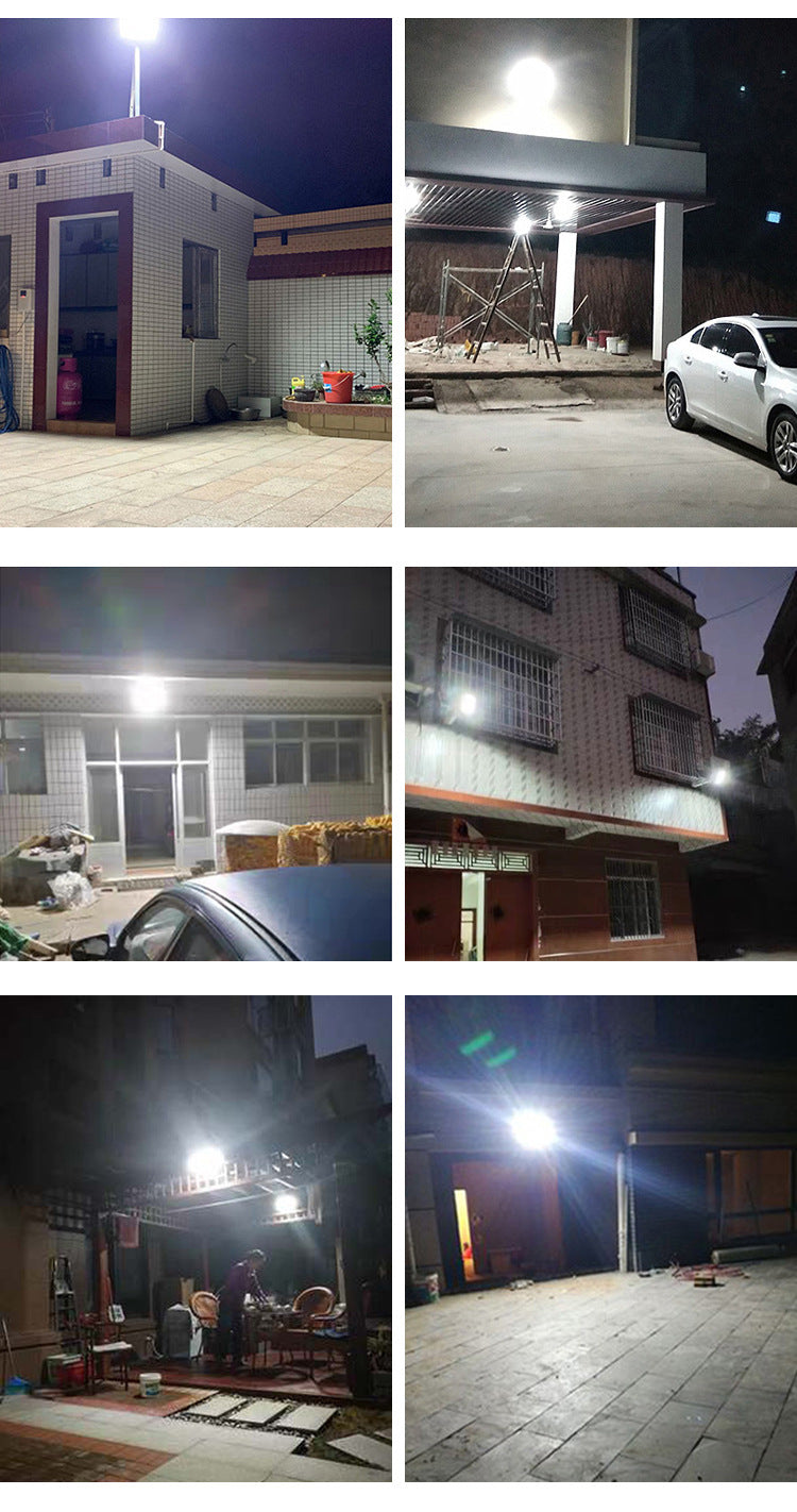 Wholesale New Solar Garden Lights for Rural Outdoor Rainproof ABS Body with LED Light Source IP65 Rating for Foreign Trade