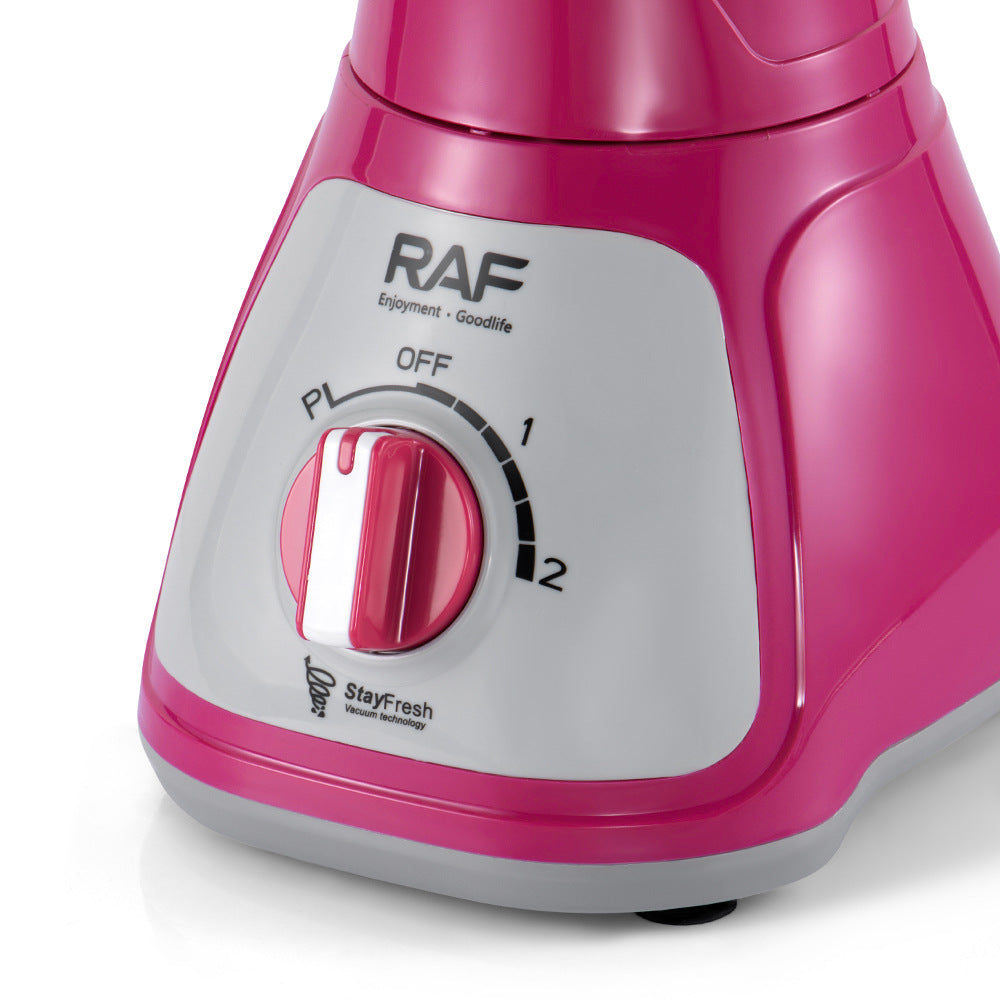 RAF European Standard Blender for Home Use Soy Milk Fruit Juicer Plastic Cup Commercial Smoothie Maker R .2894