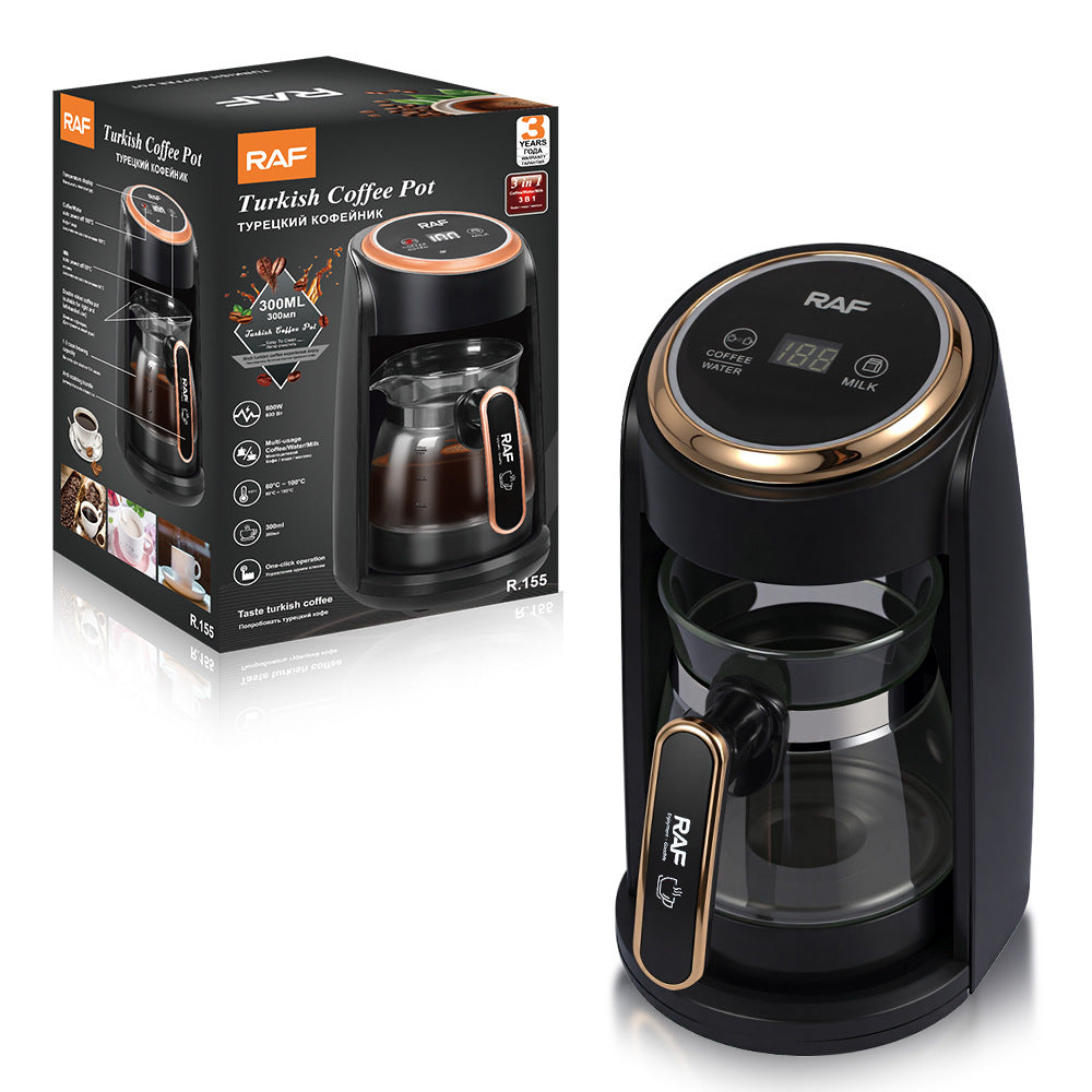 RAF Home Use Heated Coffee Cup New Turkish Coffee Pot Portable Office Coffee and Tea Maker R155