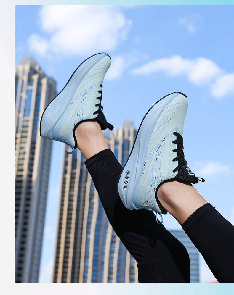 Youth Ultra-Light Soft Sole Running Shoes Leather Waterproof Comfortable Casual Fashion Men's Shoes Non-Slip Wear-Resistant Sports Shoes