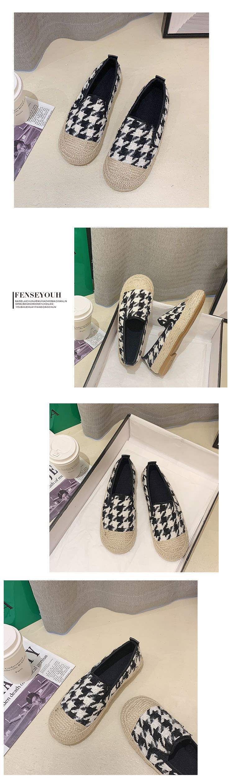 Women's Slip-On Fisherman Shoes2025Spring and Autumn New Style Flat Shallow Mouth Single Shoes Spring Fashion Versatile Non-Slip Maternity Shoes