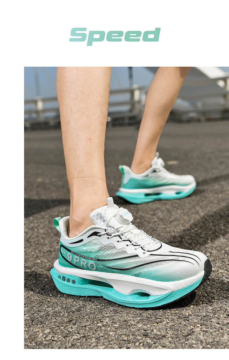 Red Rabbit9PRO New carbon plate running shoes for men and women, summer breathable professional racing sports shoes, ultra-light shock-absorbing running shoes