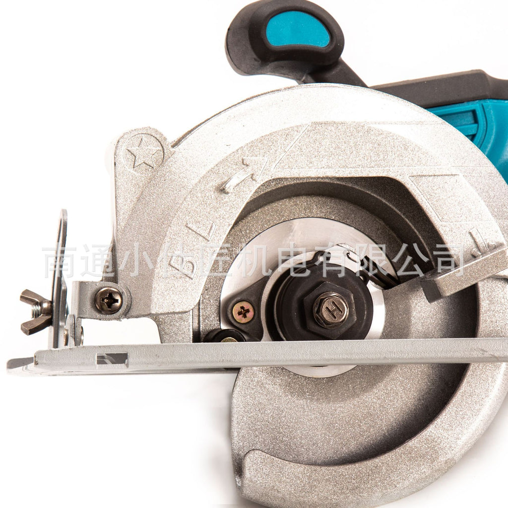 Manufacturer Supply Rechargeable Lithium Battery Electric Circular Saw Cross-Border Foreign Trade High-Power Woodworking Portable Cordless Hand Push Saw
