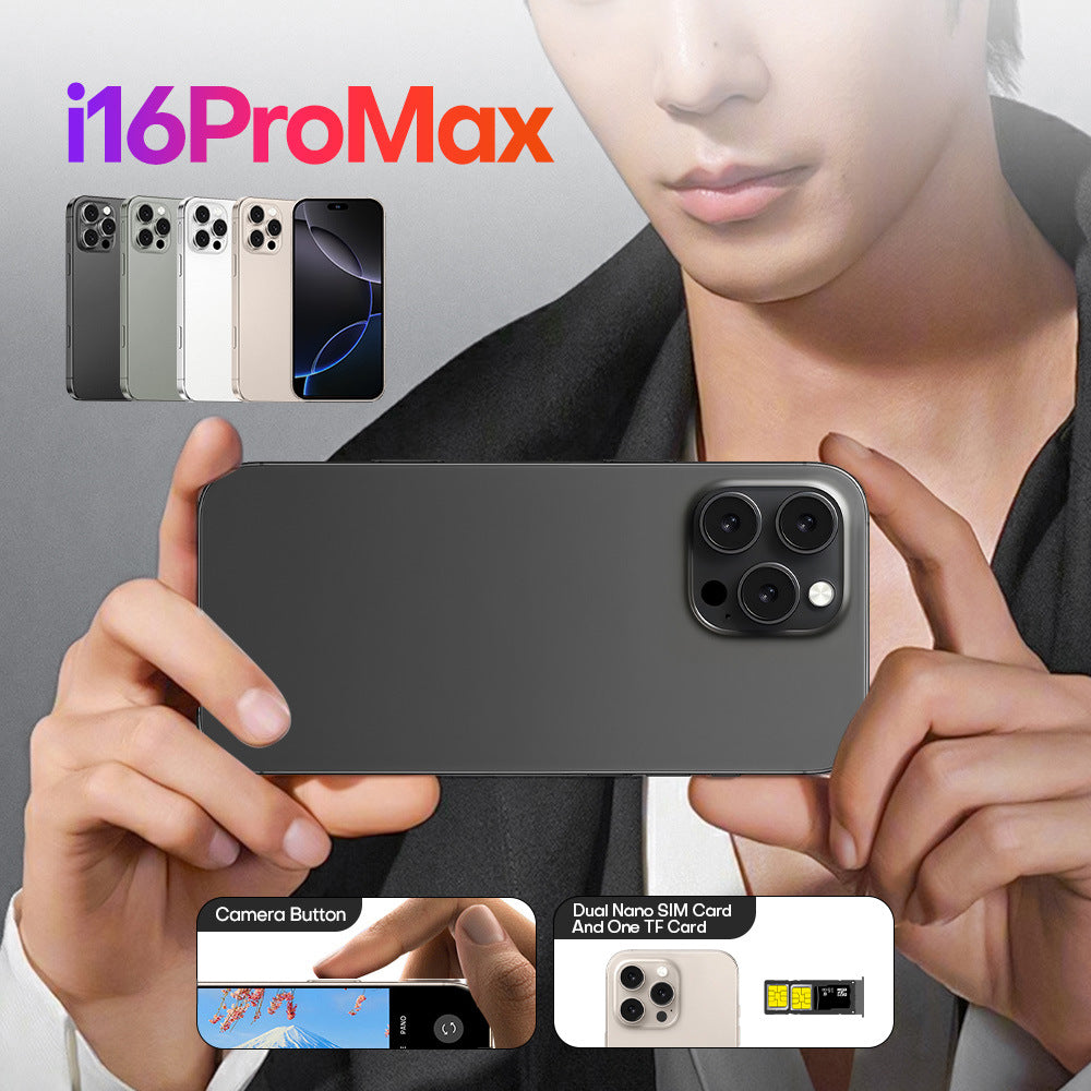 2025i16 ProMax Original Android Smartphone16+1T Shopee E-commerce