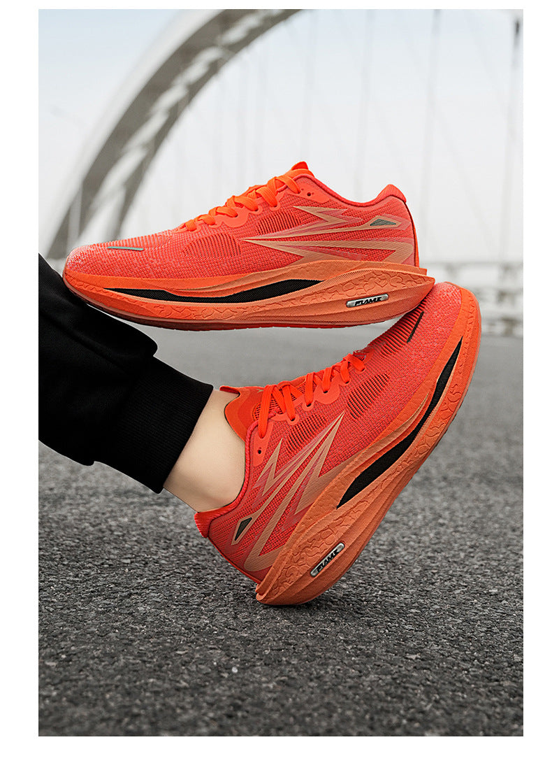 Summer New Style Fei Ran4Jacquard Breathable Comfortable Sports Men's Shoes Fashionable Lightweight Cushioned Wear-resistant Youth Running Shoes