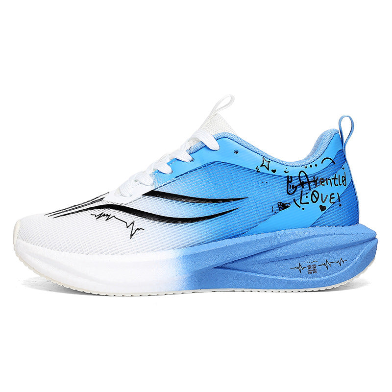 Autumn Winter New Style Feidian Carbon Plate Cushioning Rebound Sports Shoes Casual Fashion Men's Shoes Couple Breathable Comfortable Running Shoes