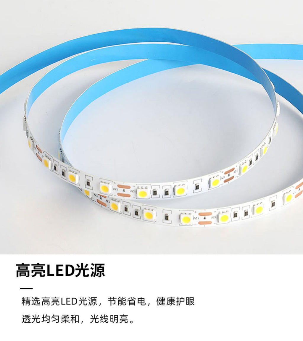 Nordic Minimalist Living Room Lamp Large Lamp Modern Simple Elegant Home Hall Main Lamp Creative Eye Protection LED Ceiling Lamp