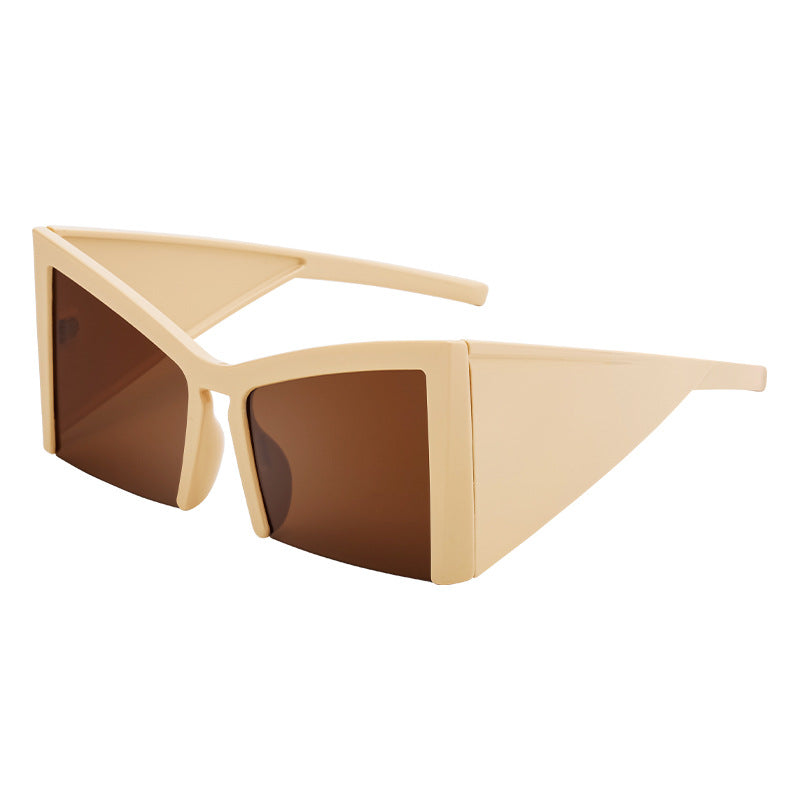 European and American Retro Large Frame Sunglasses for Women, Unique Cat Eye Sunglasses, Wholesale Glasses for Women sunglasses