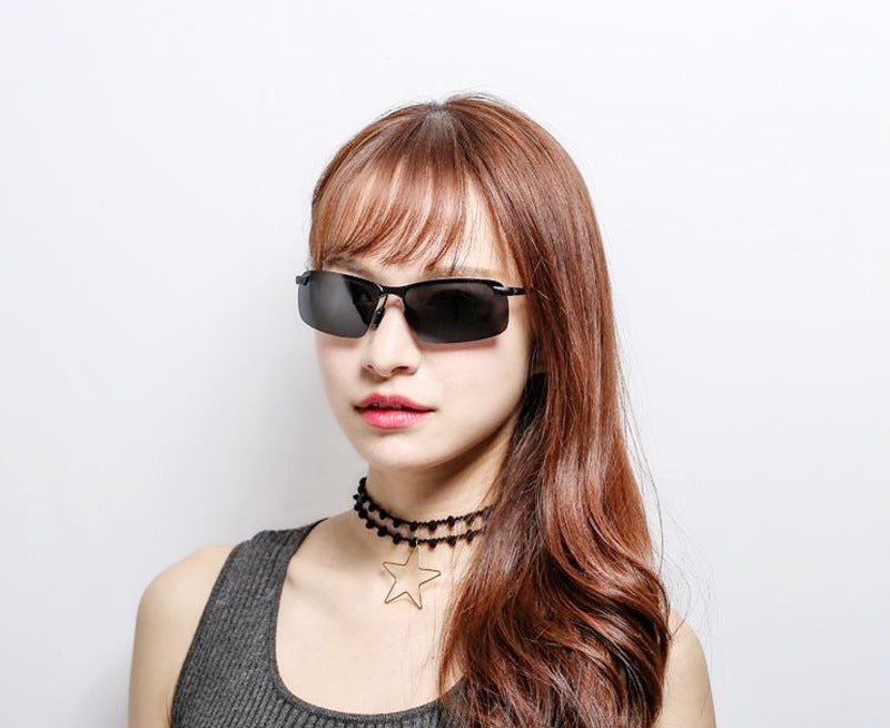 New Smart Stereo Bluetooth Music Glasses Retro Glasses Polarized Sunglasses Music Phone Driving Glasses