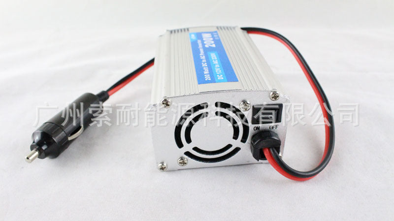High Power Inverter200W 12V Turn220V Suitable for travel use AliExpress lazada Platform Export