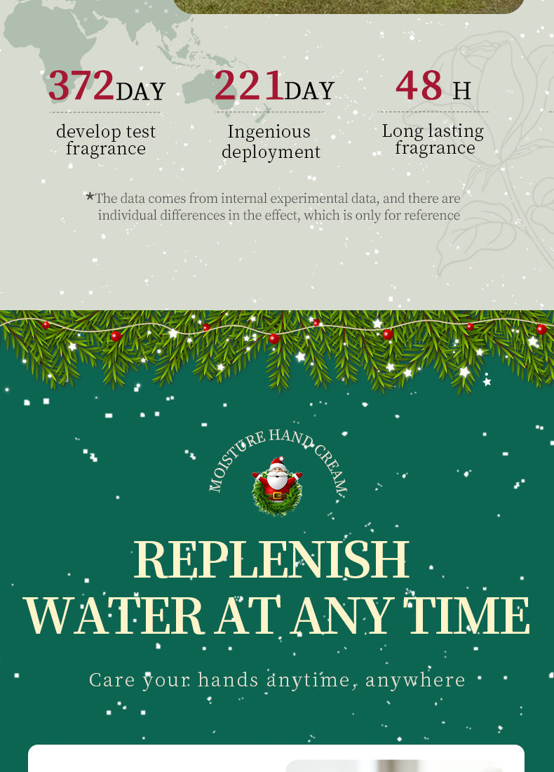 Full English Christmas Hand Cream ZOZU Moisturizing, Refreshing, and Nourishing Hand Cream Gift Set for  Wholesale