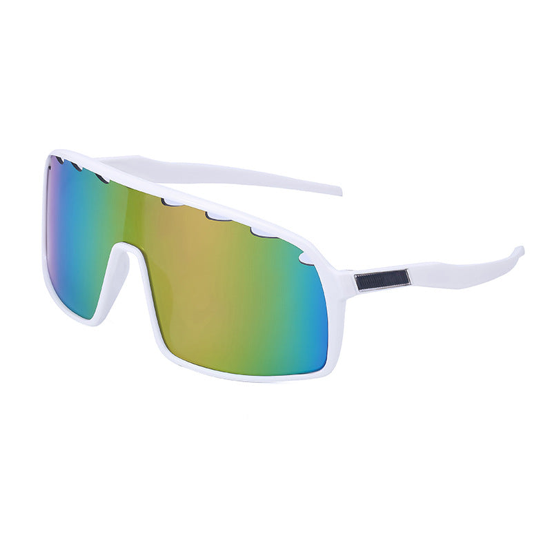 New Colorful Cycling Glasses for Men1998One-piece sunglasses European and American fashion outdoor sports sunglasses