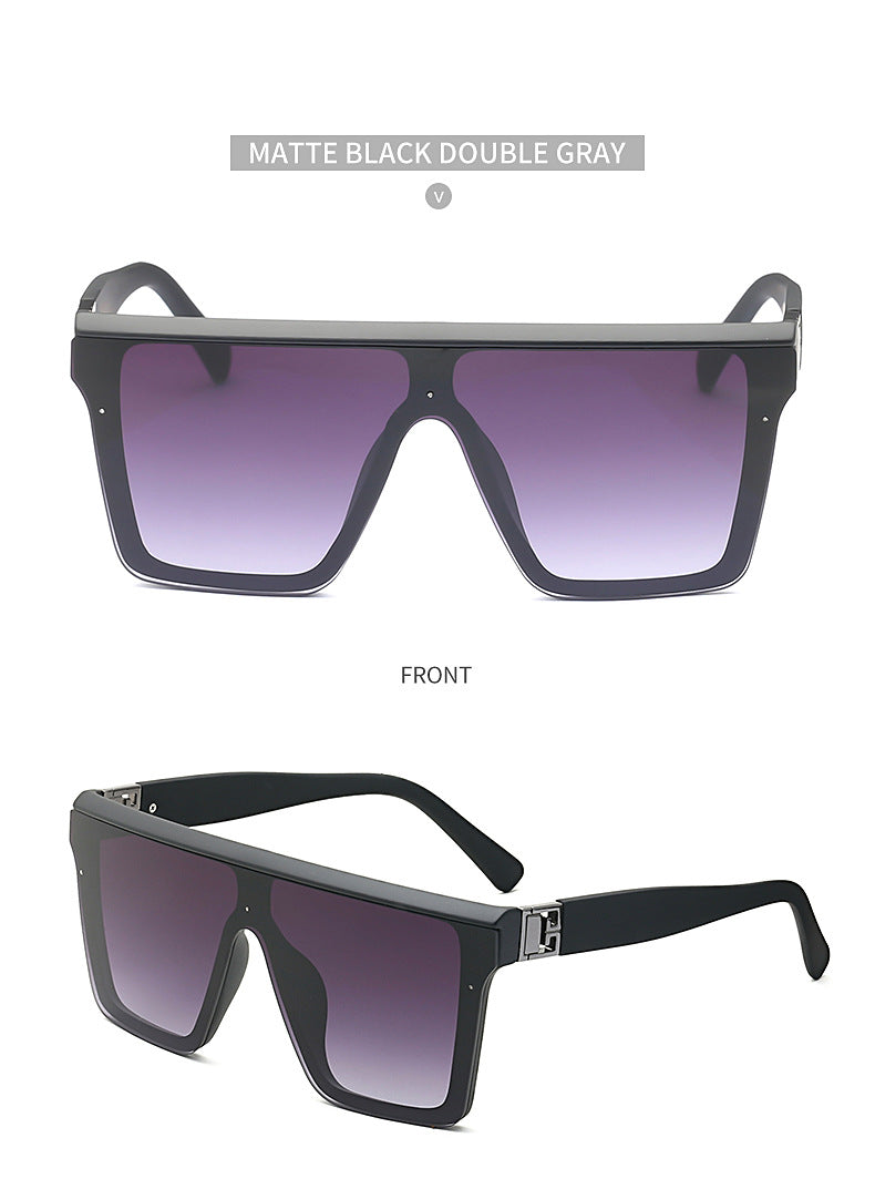 2025New Fashion Sunglasses for Women, Internet Celebrity Style, Large Square Frame Sunglasses for Men, Trendy sunglasses
