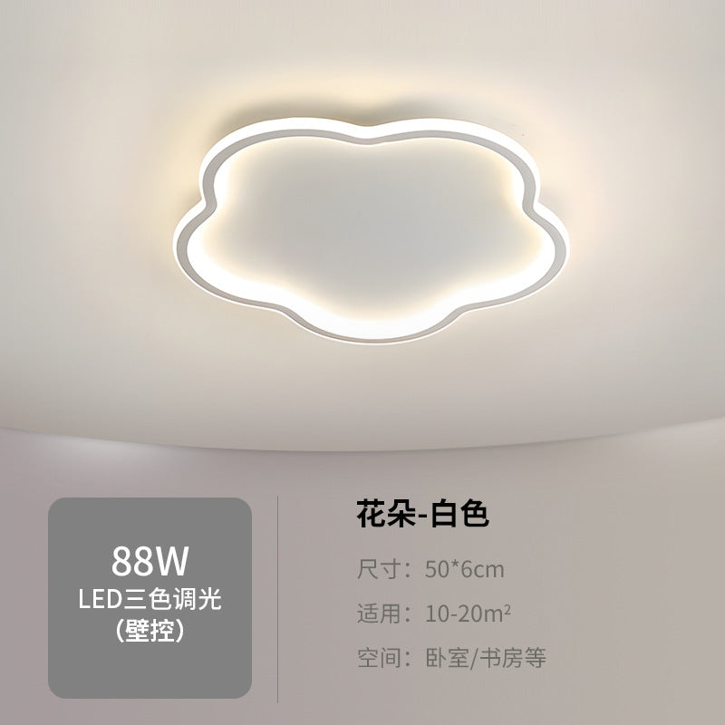 Master bedroom lamp ceiling lamp round room lamp simple modern home use led Nordic Style Study Lamp Cozy and Romantic